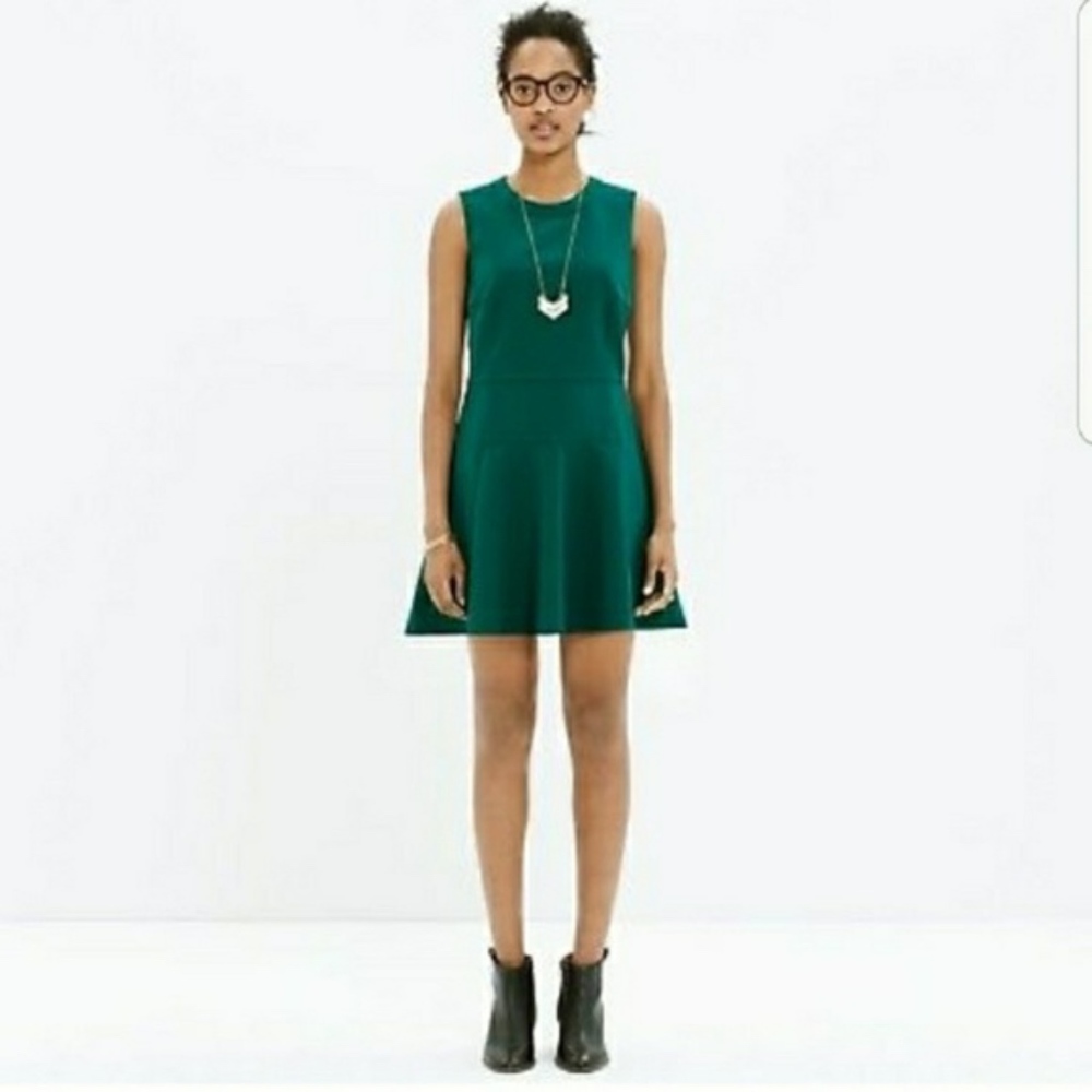 Madewell Green The Anywhere Dress